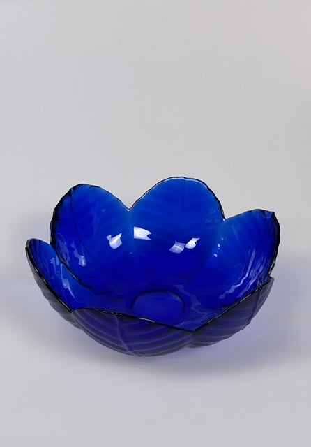 Large blue bowl