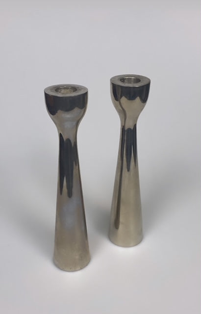 Stainless steel candle holders