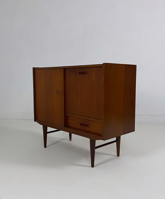 Small vintage teak cabinet