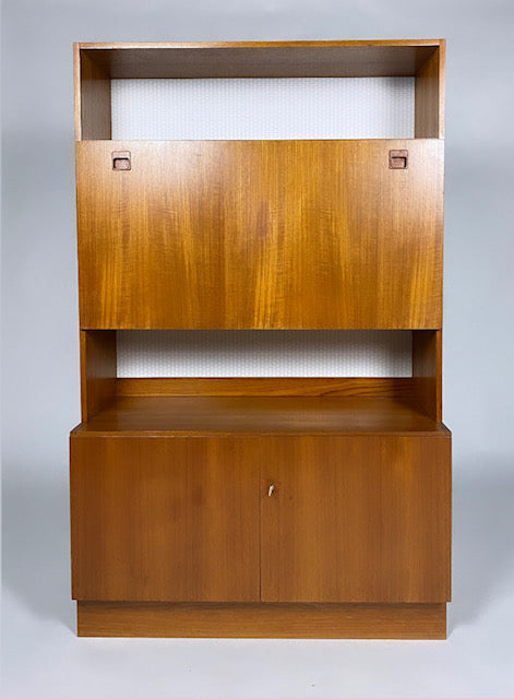 Vintage bookcase cabinet