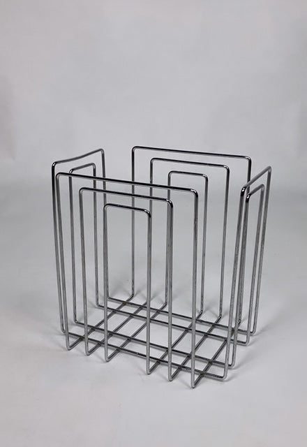 Vintage magazine rack by Willi Glaeser for TMP