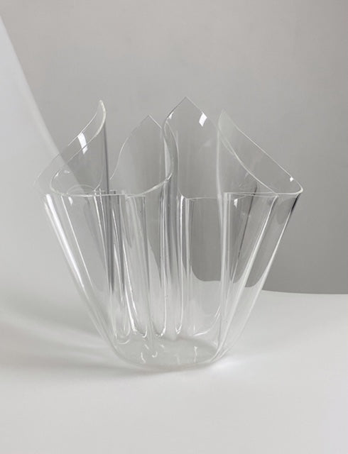 Vintage acrylic vase