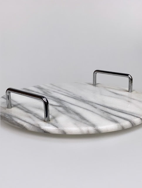 Vintage marble serving platter