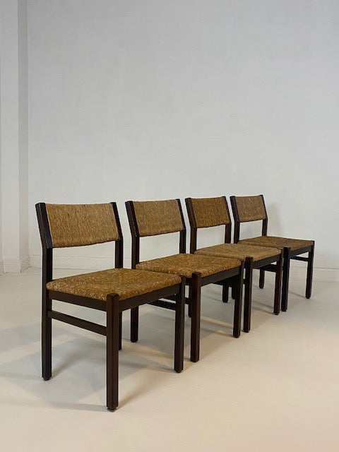 Set of 4 Vintage Dining Chairs by Martin Visser for 't Spectrum (1950s/1960s)