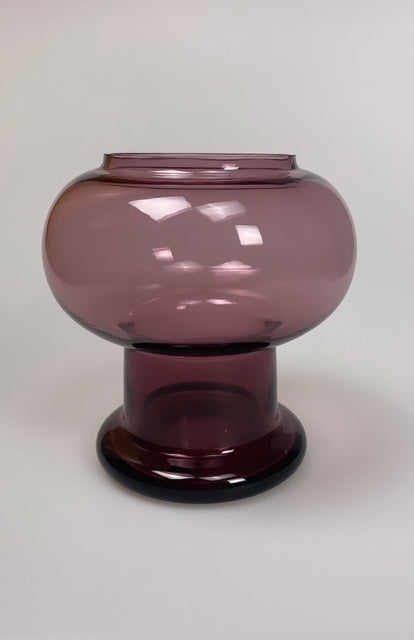 Pink/Purple glass vase