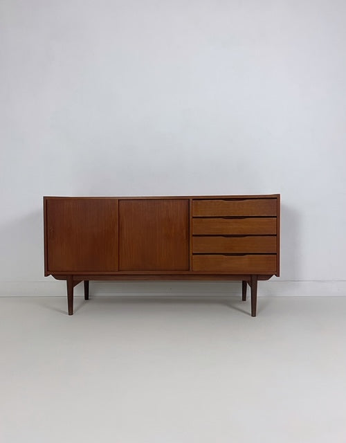 Vintage solid teak sideboard