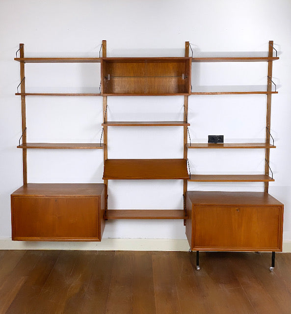 Vintage wall unit by Poul Cadovius